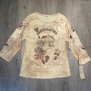 CACTUS VINTAGE CHOCOLATE SHIRT